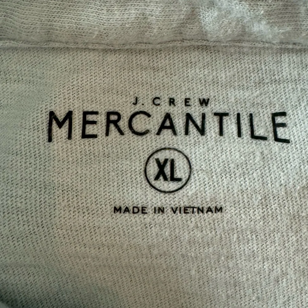 J Crew Mercantile Mens Large Short Sleeve Polo Shirt Size XL Cotton Golf